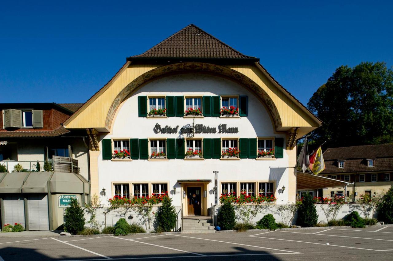 Aarwangen Gasthof Zum Wilden Mann מראה חיצוני תמונה